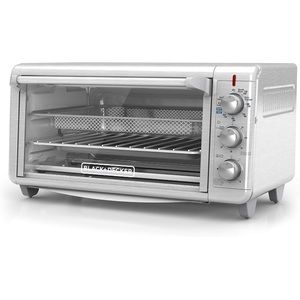 BLACK+DECKER Crisp ‘N Bake Air Fry Toaster Oven, Stainless Steel